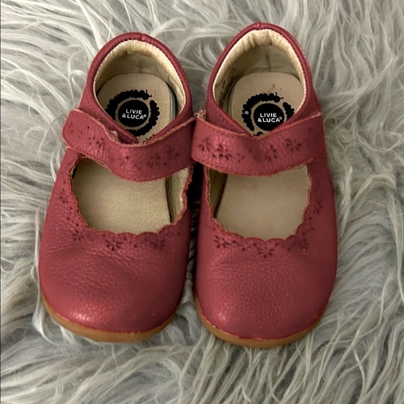 Livie & Luca Other - Livie & Luca Cherry Red Dress Shoes for Kids